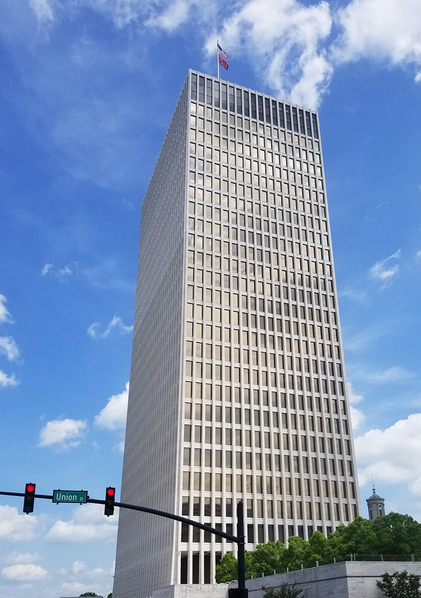 Commonwealth Blinds & Shades project: Tennessee Tower