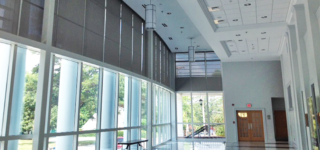 Commonwealth Blinds & Shades project at Averett University