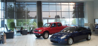 Commonwealth Blinds & Shades project at Mechanicsville Toyota
