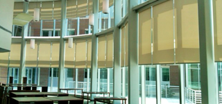 Commonwealth Blinds & Shades project at Virginia Tech Medical Building